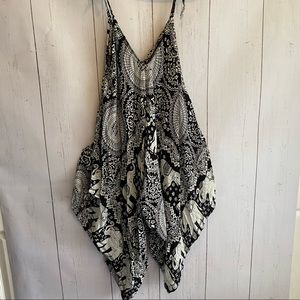 Sleeveless Boho One Piece Romper